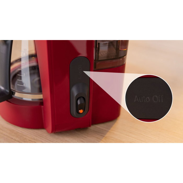 Bosch Cafetière Filtre MyMoment Rouge 1,25L Bosch Cafetière Filtre MyMoment Rouge 1,25L
