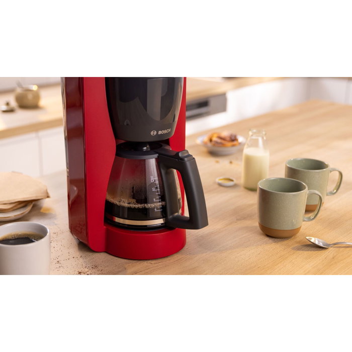 Bosch Cafetière Filtre MyMoment Rouge 1,25L Bosch Cafetière Filtre MyMoment Rouge 1,25L