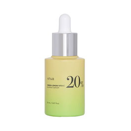 Anua Sérum Visage Green Lemon à la Vitamine C 20% - Anti-imperfections - 20 ml - Soin Peau