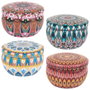 Home Deco Factory Bougie Mandala en Métal