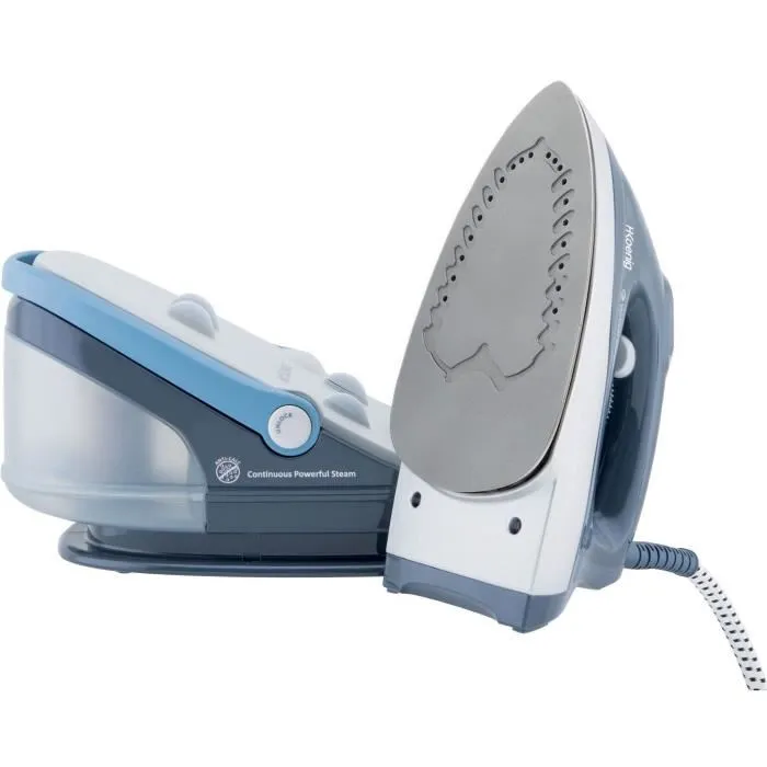 Hkoenig V5I Centrale vapeur 6 bars, 2400W, débit vapeur 100 g/min, réservoir 1.7 L amovible, semelle céramique, vapeur verticale Hkoenig V5I Centrale vapeur 6 bars, 2400W, débit vapeur 100 g/min, réservoir 1.7 L amovible, semelle céramique, vapeur verticale