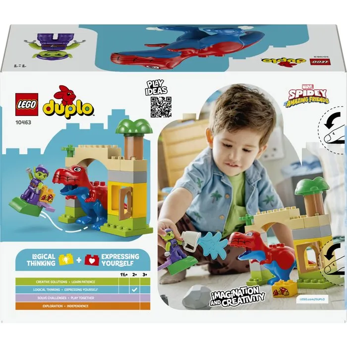 LEGO DUPLO Marvel Spidey-Rex contre le Bouffon Vert 10463