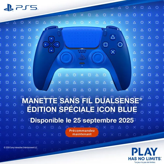 Sony Computer Entertainment DualSense Icon Blue Édition Limitée