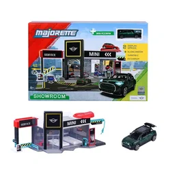 Majorette Diorama Mini + 1 Véhicule - Présentoir collector sous licence BMW