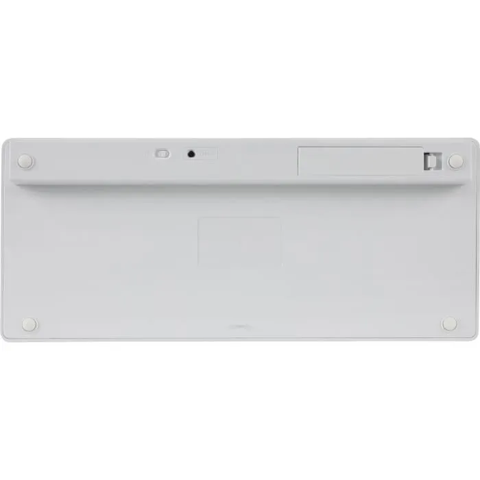 Bluestork Clavier Bluetooth 5.0 Double Layout (PC/Mac) - Noir - Design fin - 13 raccourcis multimédia - Frappe silencieuse