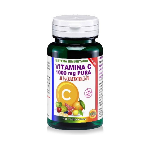 ROBIS Vitamine C Pure 1000mg 40 capsules ROBIS Vitamine C Pure 1000mg 40 capsules