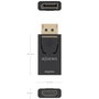 Adaptateur DisplayPort vers HDMI Aisens A125-0949 Noir