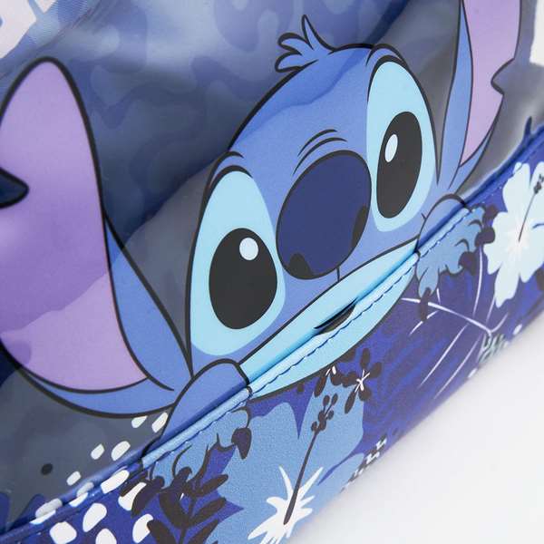 Cerdá Nécessaire de voyage Stitch 22.6 x 18.6 x structures du produit en aluminium offrant la meilleure 8.0 cm en tissu PU