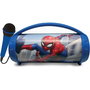 LEXIBOOK Enceinte Karaoke Bluetooth Marvel Spiderman pour Enfants avec Microphone et Effets Lumineux, Port USB-C/Aux/SD, Portable
