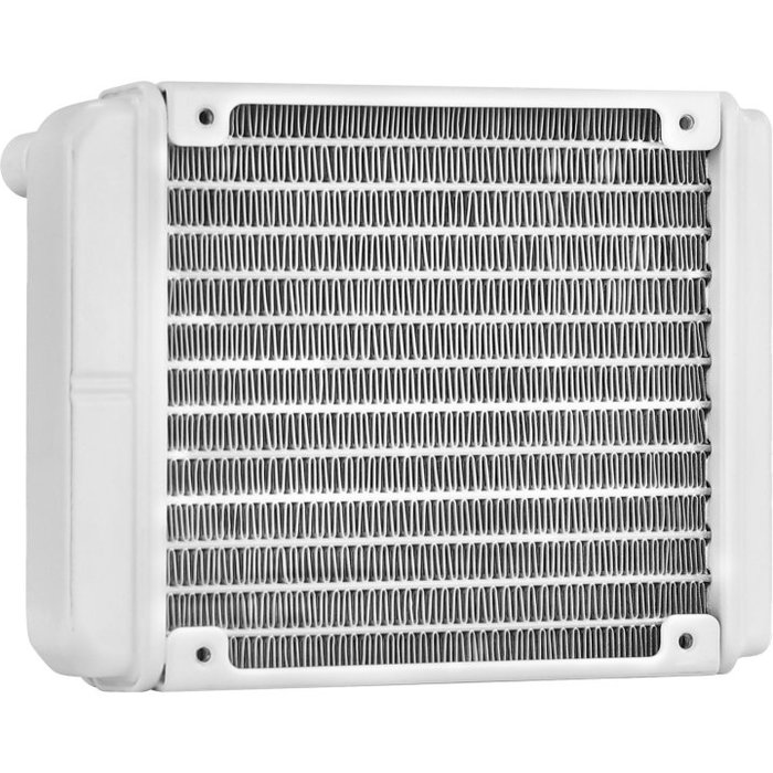 Aerocool Mirage L120 Kit de Refroidissement Liquide pour PC, Ventilateur 120 mm, RGB adressable, Radiateur Aluminium, Pompe en Cuivre, Blanc Aerocool Mirage L120 Kit de Refroidissement Liquide pour PC, Ventilateur 120 mm, RGB adressable, Radiateur Aluminium, Pompe en Cuivre, Blanc