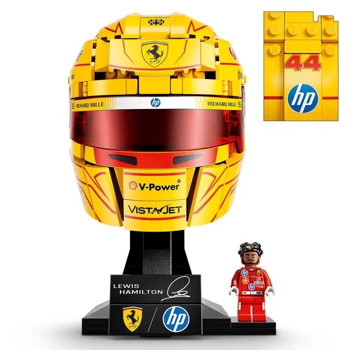 LEGO Ferrari F1 - Casque de Lewis Hamilton - Maquette de Collection 43022