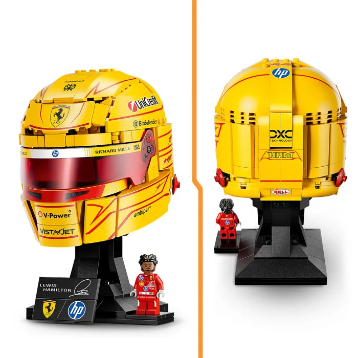LEGO Ferrari F1 - Casque de Lewis Hamilton - Maquette de Collection 43022