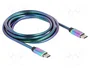 DELOCK Câble USB C vers USB C 2m opalescent