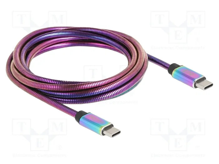 DELOCK Câble USB C vers USB C 2m opalescent