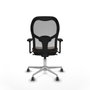 Piqueras y Crespo 3D086G0 Chaise de Bureau Gris Brun foncé