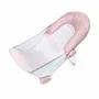 Ingenuity Summer Transat de bain pliable pour bébé - 2 positions, rose, avec filet lavable et coussin, 8.75 x 5.41 x 5 cm