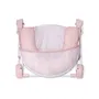 Ingenuity Summer Transat de bain pliable pour bébé - 2 positions, rose, avec filet lavable et coussin, 8.75 x 5.41 x 5 cm