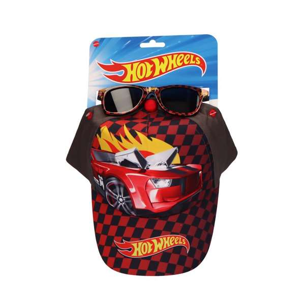 Cerdá Ensemble Casquette et Lunettes de Soleil Hot Wheels 53 cm
