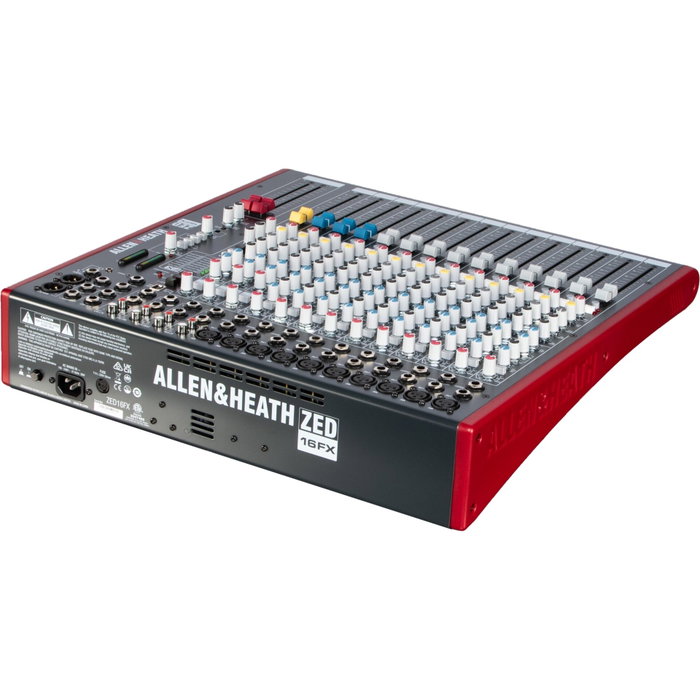 Allen & Heath ZED 16FX, Console de mixage analogique 16 canaux avec USB et effets Allen & Heath ZED 16FX, Console de mixage analogique 16 canaux avec USB et effets
