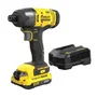 Stanley Fatmax Visseuse à chocs sans fil 18V Brushless - SFMCF800D1K-QW - Couple 165 Nm, Batterie 2 Ah, Chargeur, LED, Embout Rapide