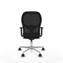 Piqueras y Crespo Chaise de Bureau 1D086N0 Bordeaux