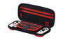 PowerA Etui de Protection Compact pour Nintendo Switch Modèle OLED, Lite et Standard - Noir, Double Fermeture Éclair, Support de Jeu et Pochette de Rangement
