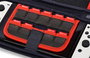 PowerA Etui de Protection Compact pour Nintendo Switch Modèle OLED, Lite et Standard - Noir, Double Fermeture Éclair, Support de Jeu et Pochette de Rangement