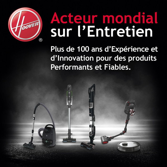 Hoover HW5 Aspirateur Laveur sans Fil Blanc et Gris Glacé, 230W Hoover HW5 Aspirateur Laveur sans Fil Blanc et Gris Glacé, 230W