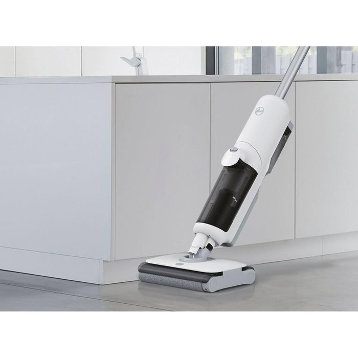 Hoover HW5 Aspirateur Laveur sans Fil Blanc et Gris Glacé, 230W Hoover HW5 Aspirateur Laveur sans Fil Blanc et Gris Glacé, 230W