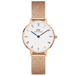Daniel Wellington DW00100681 Petite Roman Rose Gold et Rose