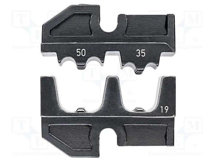 KNIPEX Jeu de matrices de sertissage pour embouts de fils 35 - 50 mm² KNIPEX Jeu de matrices de sertissage pour embouts de fils 35 - 50 mm²
