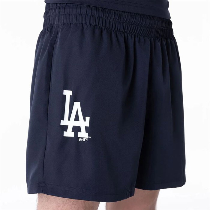 Short de Sport pour Homme New Era LA Dodgers League Essential Blue marine