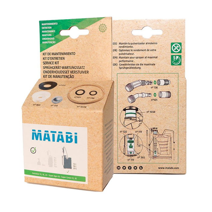 Matabi Kit de maintenance Evolution, Super Green et Super Agro Matabi Kit de maintenance Evolution, Super Green et Super Agro