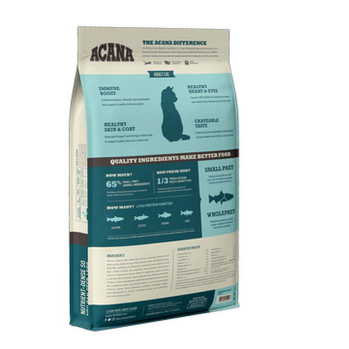Aliments pour chat Acana Bountiful Catch Adulte Saumon Poisson Agneau Morue 4,5 Kg Aliments pour chat Acana Bountiful Catch Adulte Saumon Poisson Agneau Morue 4,5 Kg