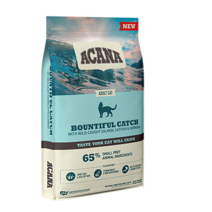Aliments pour chat Acana Bountiful Catch Adulte Saumon Poisson Agneau Morue 4,5 Kg Aliments pour chat Acana Bountiful Catch Adulte Saumon Poisson Agneau Morue 4,5 Kg