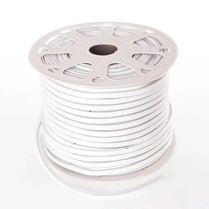 Bande LED Néon Flex 6W 220VAC 8x16mm Simple 120xSMD2835 6W/M x1M 40.000H [HO-NSPVC8x16SOY220B]