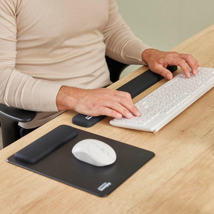 Fellowes Breyta XL Tapis de souris avec repose-poignet noir