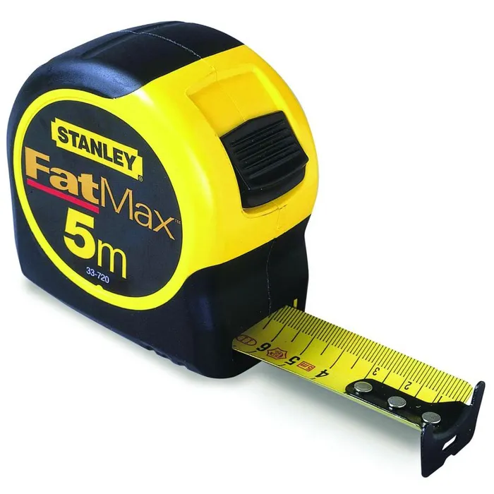 Stanley FMHT81556-0 Ruban à Mesurer Fatmax 5m x 32mm avec Revêtement Blade Armor Thermoplastique - Ruban Ultra Épais 0.13mm Protégé Mylar
