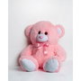 GO GIFT Ours en peluche Tommy Rose 65 cm