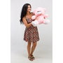 GO GIFT Ours en peluche Tommy Rose 65 cm