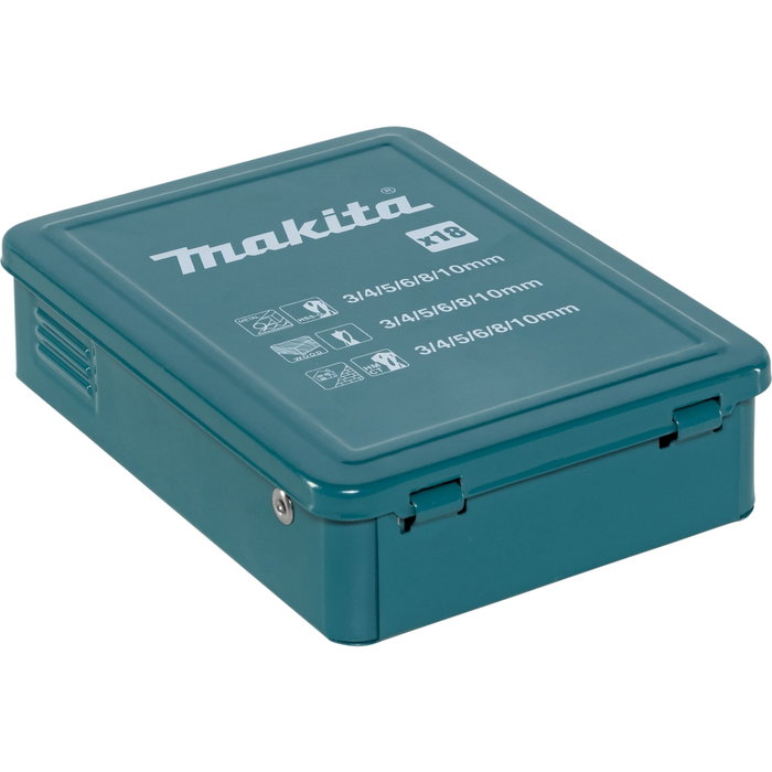 Makita D-46202 Jeu de forets 18 pièces