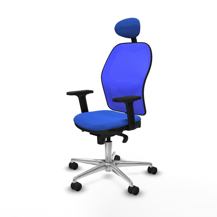 Piqueras y Crespo Chaise de Bureau 2D086N1 Bleu