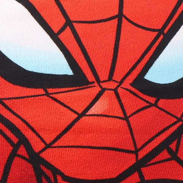 Cerdá - Serviette de bain en microfibre Spiderman 70x140 cm - Bleu - À partir de 3 ans