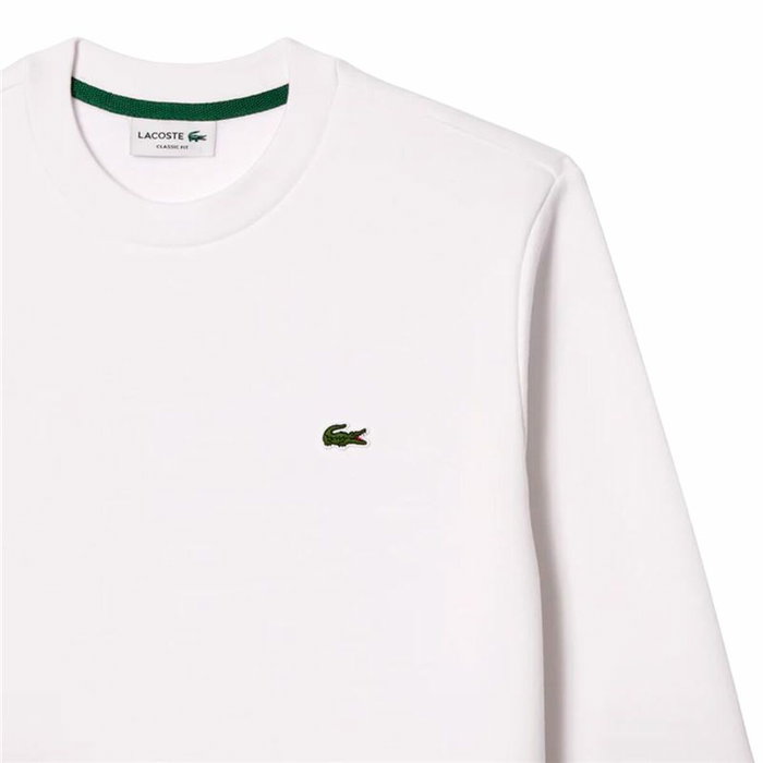 Sweat sans capuche homme Lacoste Core Performance Blanc 15-16 Ans