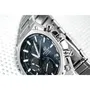Casio Montre EQB-1100D-1AER Bluetooth Smart Solaire - Boîtier Acier Inoxydable 51.1mm Verre Saphir - Chronographe Double Fuseau