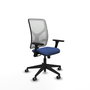 PIQUERAS Y CRESPO Chaise Motilla Synchro Bleu foncé Maille