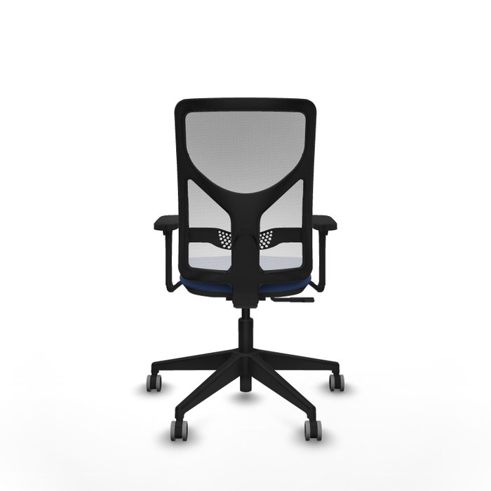 PIQUERAS Y CRESPO Chaise Motilla Synchro Bleu foncé Maille