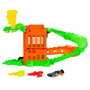 Hot Wheels Piste Attaque du Crocodile JHL93 City, circuit avec ascenseur et voiture incluse