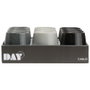 Day Vase en grès - Diamètre 9 cm x Hauteur 10 cm