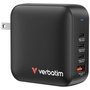 Verbatim Mini GaN Charger 165W 3xUSB-C 1xUSB-A A.32216
